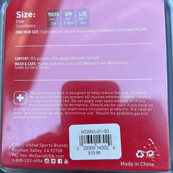 1 Rival Forearm Pad Large/XLarge - Picture 3 of 3